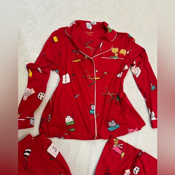 Kate Spade Red Pijama Set - Picture 2 of 12